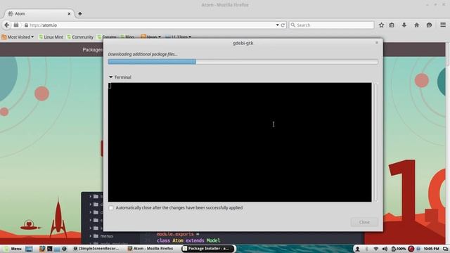 Install Atom Editor on Linux Mint 17.2 смотреть онлайн