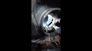 Headlight bulb change MADE EASY -- Nissan Micra K12 --