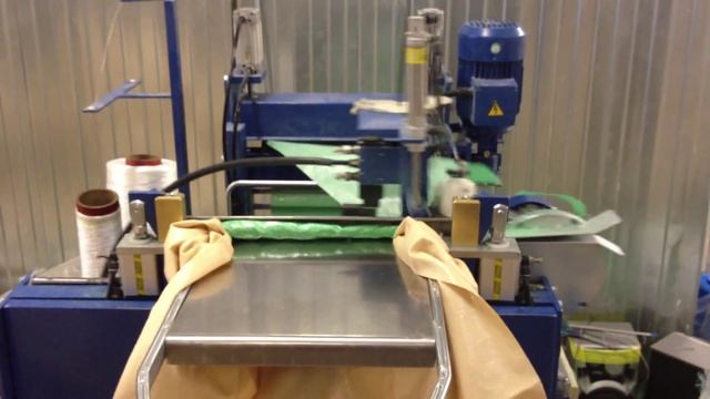 прошивка и порезка строп биг бэга МКР-С ПП Тарпак смотреть онлайн