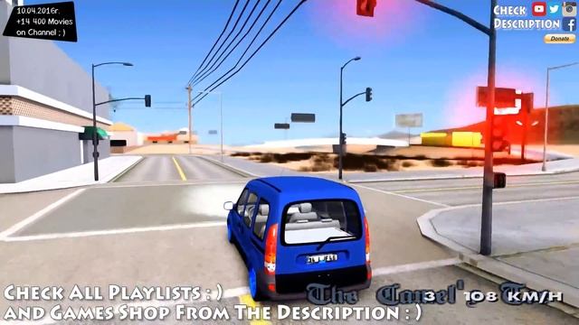 Renault Kangoo 2005 v1 TMC - GTA MOD _REVIEW смотреть онлайн