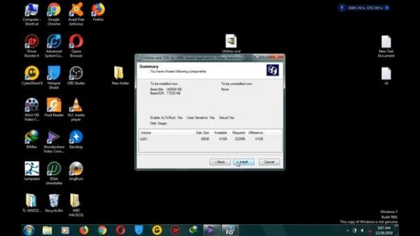 Utilities and SDK for Unix-based application setup wizard for window 7 and 10