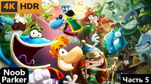 RAYMAN ORIGINS прохождение 4K часть 5