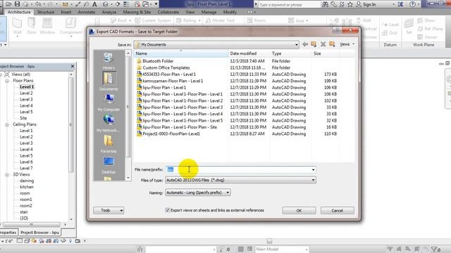 How do Revit file to Autocad dwg file convert? смотреть онлайн
