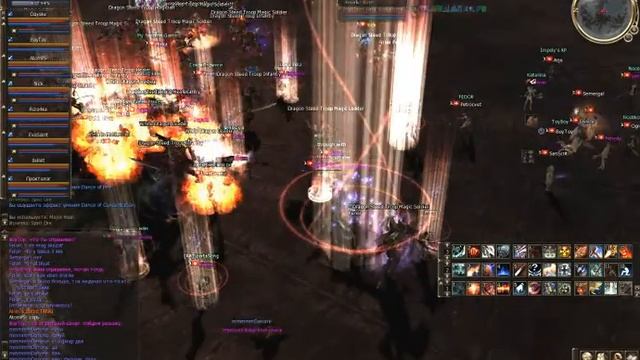 Lineage II. Farming Tiat on Gracia Fianl. 1st Hall, someone hit the Obelisk смотреть онлайн