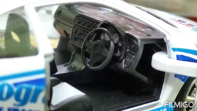 kinsmart Honda Integra Type R 1/36 diecast cars video review смотреть онлайн