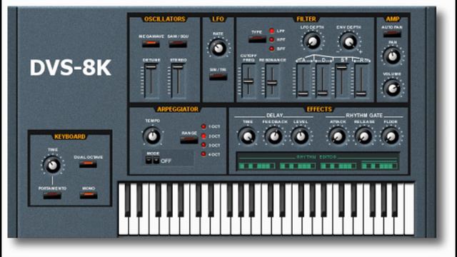Roland JD-800 Synthesizer VST Emulation смотреть онлайн