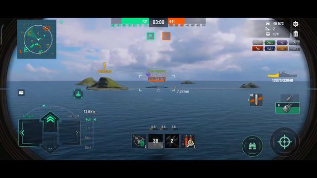 Harlem , Air Strike 70k dmg | World of Warships Blitz смотреть онлайн