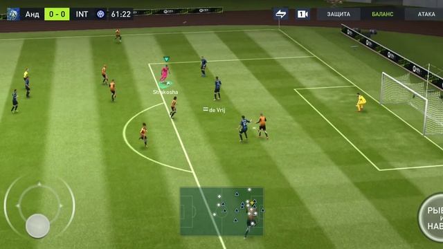Забил гол вратарём в Фифе Мобайл 22 Бета Версия смотреть онлайн