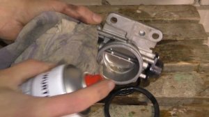 Плавают обороты Лагрус, Дастер, Логан и пр. Решение. Чистка дросселя.