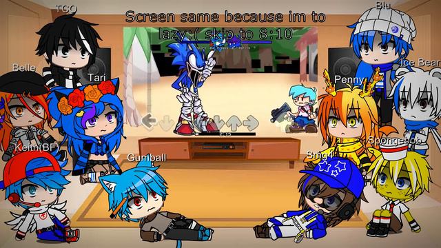 Fandom React To FNF X Pibby Part 1 (Gacha Club)