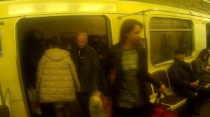 Поезд следует до станции Сокольники - 81-717.5М 2664 | 2019.09.25