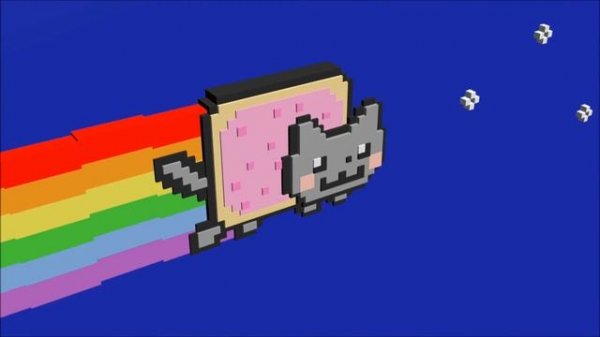 Nyan Cat (3D) 3Ds Max 2012