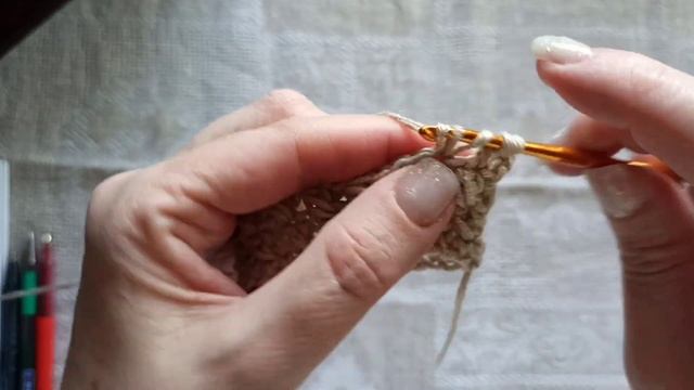 Юбка крючком. Совместное вязание. Пряжа, узор, расчет. часть 1. смотреть онлайн