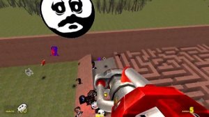 Nico's Nextbots Vs Obunga Family in Maze Gmod !!?