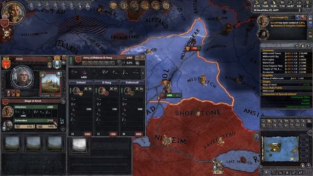 Elder Kings Mod #43 - The Snow Elves Resurrected! - Crusader Kings 2 смотреть онлайн