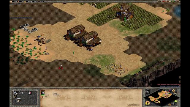 Age of Empires II: practicing fast castle смотреть онлайн