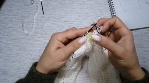 Джемпер из хлопка на круглой кокетке. Пошагово. Часть 2 #ЛюдмилаЛогинова