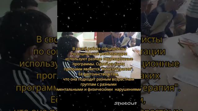Коррекционные занятия. Отделение активного наблюдения. ГБССУ СО ГПВИ "Волгоградский ПНИ" смотреть онлайн