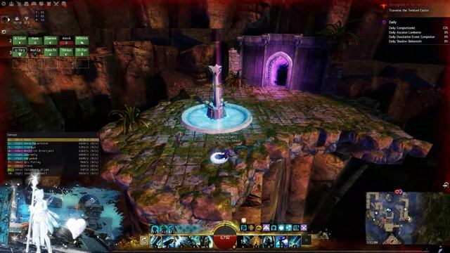 GW2 | W3 - Twisted Castle | All buttons | Multiclass Skip смотреть онлайн