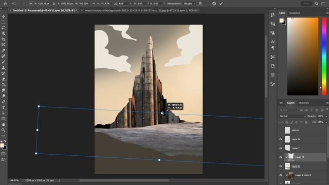 Can I Turn ONE Photo Into DIGITAL ART? Photoshop