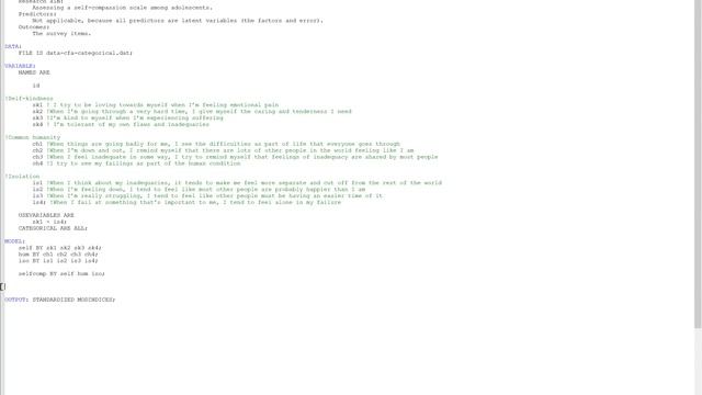 MplusWizard: 29. Higher order confirmatory factor analysis смотреть онлайн