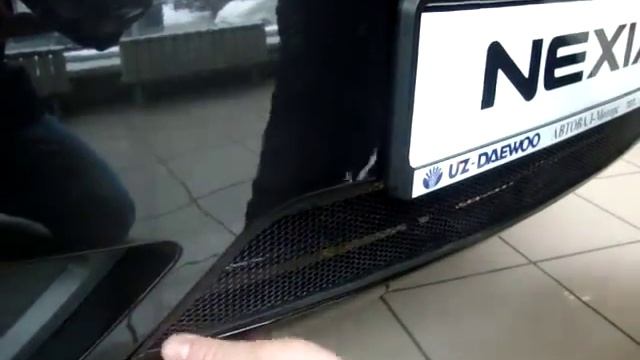 ТюнингМаркет.рф Установка решетки радиатора Daewoo Nexia (Черная) смотреть онлайн