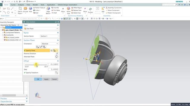 Siemens Nx View section / Drafting section in NX siemens 10 смотреть онлайн