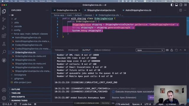 codeLive: Decoupling and Dependency Injection with Apex смотреть онлайн