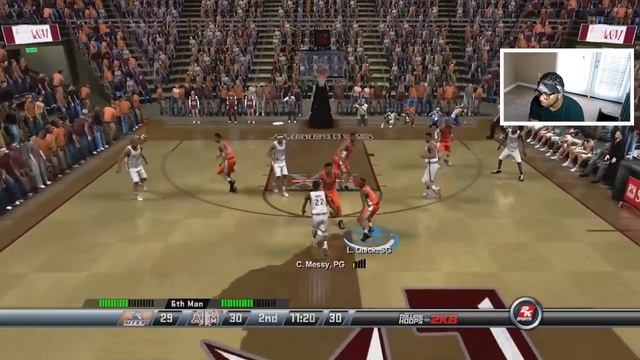 TAKING ON #16 TEXAS A&M!!! COLLEGE HOOPS 2K8 LEGACY MODE смотреть онлайн