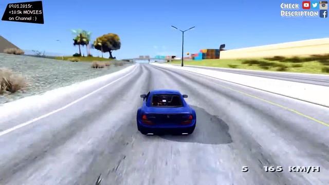 GTA San Andreas - Mercedes Benz SL 65 AMG Black Series EnRoMovies _REVIEW смотреть онлайн
