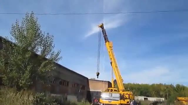 Видео демонстрации работы автокрана смотреть онлайн