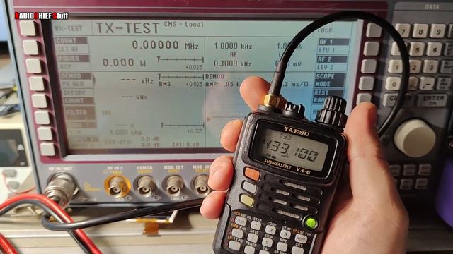 Yaesu VX-6R после охранного агентства! Классическая неисправность - Stuff смотреть онлайн