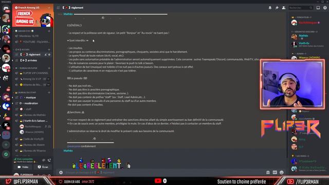 Comment rejoindre le MEILLEUR SERVEUR DISCORD AMONG US FR ! смотреть онлайн