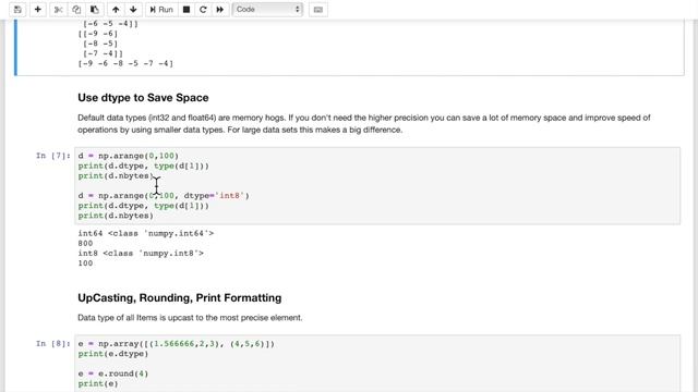 NUMPY Arrays Tutorial in Jupyter with examples смотреть онлайн