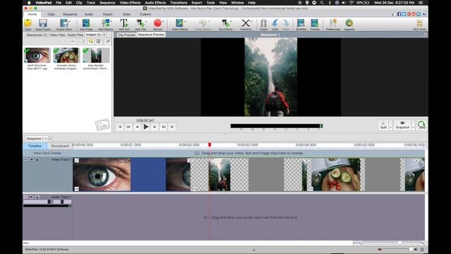 How to Make Still Images Move in VideoPad - Making Boring Slideshow Videos Interesting смотреть онлайн