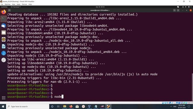 How to Install Nodejs and Npm on Ubuntu 20.04 - Linux смотреть онлайн