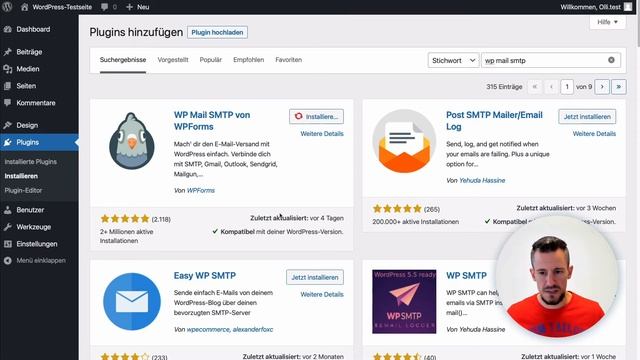 WordPress: SMTP für E-Mail-Versand einrichten смотреть онлайн