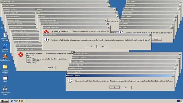Windows 2000 Server Crazy Error (Marisa Stole the Precious Thing BGM) смотреть онлайн