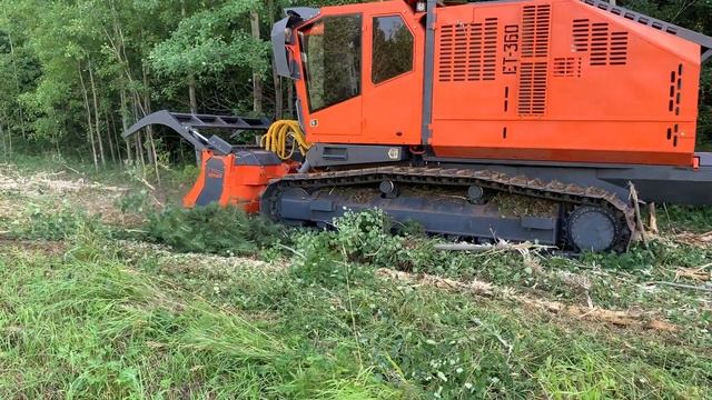 Гусеничный самоходный мульчер UM-Forest смотреть онлайн