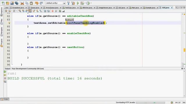 Tut 017 - GUI in Java Example Cont'd and END смотреть онлайн