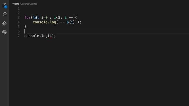 TypeScript - Let смотреть онлайн