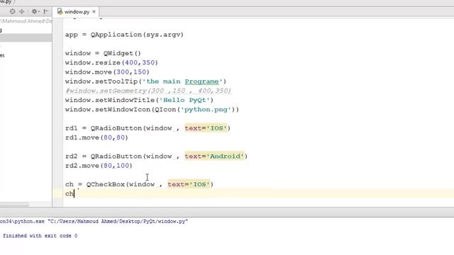 09 _ Radio Button In PyQt (Arabic) смотреть онлайн