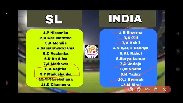 IND vs SL worldcup 33rd Match dream11 tamil prediction|ind vs sl dream11 team of today Match tamil смотреть онлайн