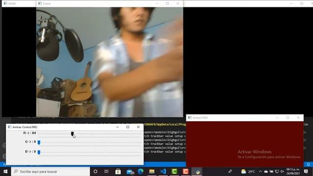 DETECCION DE COLORES CON OPENCV PYTHON Y TRACKBAR смотреть онлайн