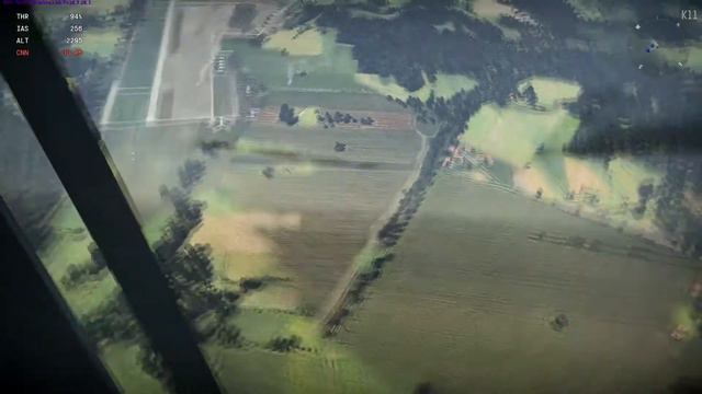 War Thunder, Bf 109 + F4U Corsair with real gun sound. смотреть онлайн