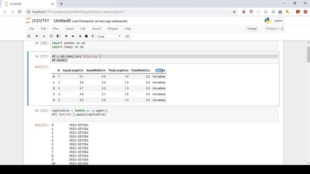 Python Pandas Tutorial Series: Using Map, Apply and Applymap смотреть онлайн