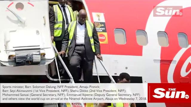 FIFA World Cup Trophy Tour in Abuja, March 7, 2018 смотреть онлайн