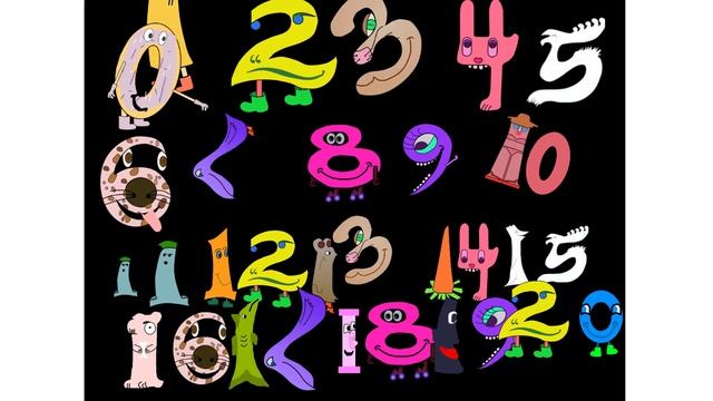 Number creatures band 1 to 20 смотреть онлайн