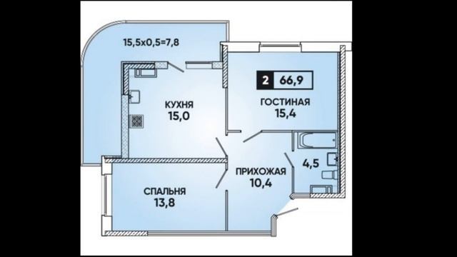 2-ые и Евро3 квартиры в сданном доме