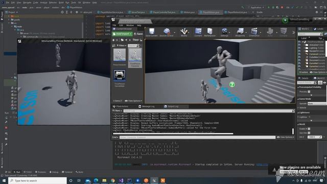 Make a Java Game server work with Unreal Engine смотреть онлайн